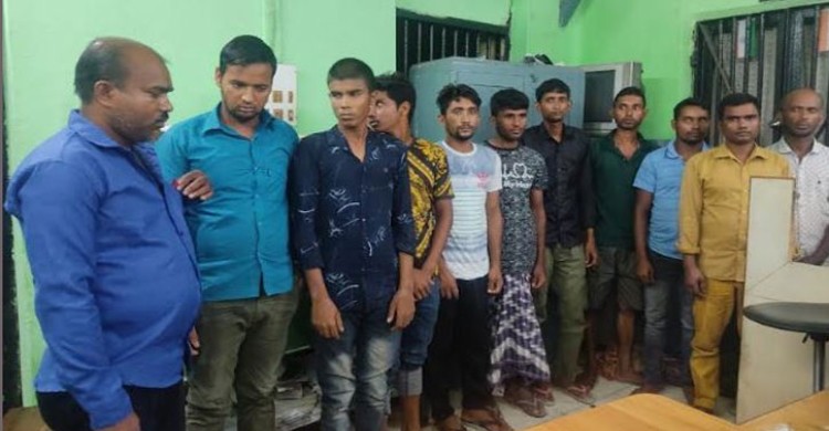 ত্রিপুরা পুলিশের হাতে ১১ বাংলাদেশি আটক