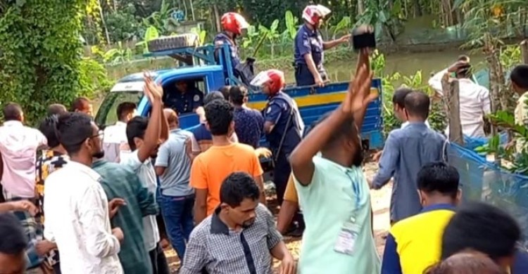 বাউফলে পুলিশের ওপর হামলার ঘটনায় মামলা, গ্রেফতার ১০