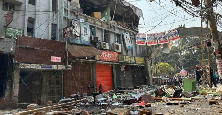 রাজধানীর সায়েন্সল্যাবে ভবনে বিস্ফোরণে নিহত ৩
