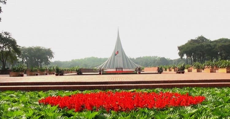 মহান স্বাধীনতা ও জাতীয় দিবস উদযাপনে প্রস্তুত জাতীয় স্মৃতিসৌধ