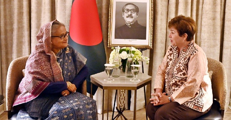 বাংলাদেশের স্থিতিশীল অর্থনীতির প্রশংসা করলেন আইএমএফ প্রধান