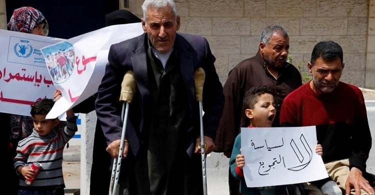 তহবিল সংকটে ফিলিস্তিনে খাদ্য সহায়তা স্থগিত করছে জাতিসংঘ