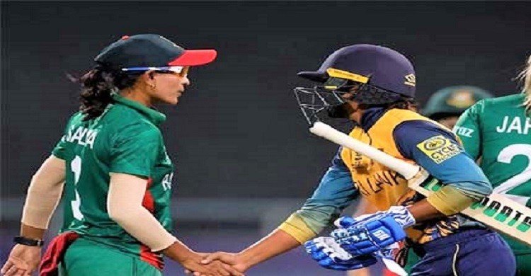 বাংলাদেশকে হারিয়ে সিরিজ সমতায় লঙ্কান নারী দল