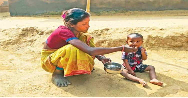 বিশ্বজুড়ে প্রতিদিন ক্ষুধা নিয়ে ঘুমাতে যায় ৮২ কোটি মানুষ