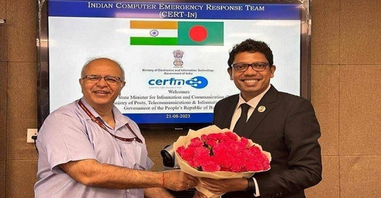 বাংলাদেশ-ভারত সাইবার ঝুঁকি মোকাবিলায় ঐক্যবদ্ধভাবে কাজ করবে