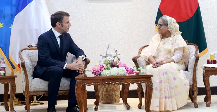 ম্যাক্রোঁর সঙ্গে সার্বিক বিষয়ে ফলপ্রসূ আলোচনা হয়েছে : প্রধানমন্ত্রী