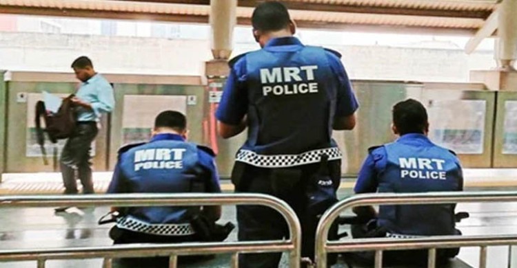 মেট্রোরেলের নিরাপত্তায় ‘এমআরটি পুলিশ’