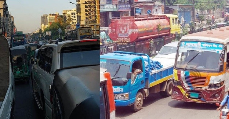 অবরোধে রাজধানীতে যান চলাচল স্বাভাবিক