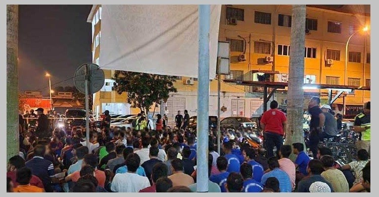 মালয়েশিয়ায় বাংলাদেশিসহ ৪৯০ অবৈধ অভিবাসী আটক