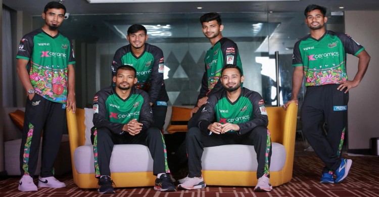 ভাষা শহীদদের শ্রদ্ধা জানাতে আজ বিশেষ জার্সি পরে মাঠে নামবে সিলেট স্ট্রাইকার্স।