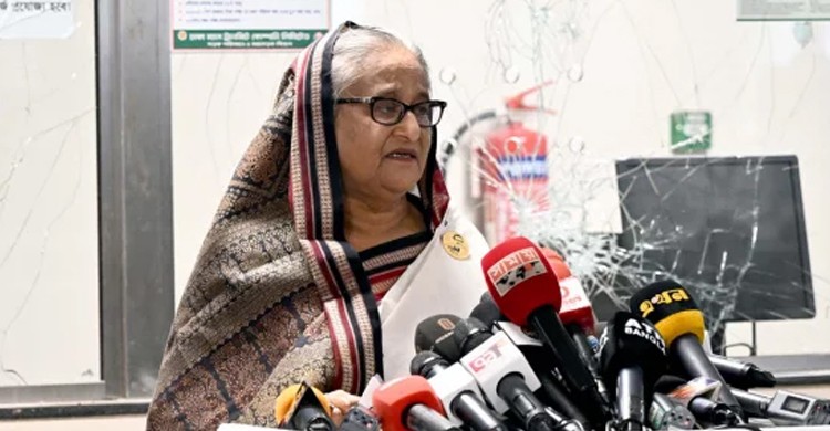 ধ্বংসকারীদের বিরুদ্ধে রুখে দাঁড়ানোর আহ্বান প্রধানমন্ত্রীর