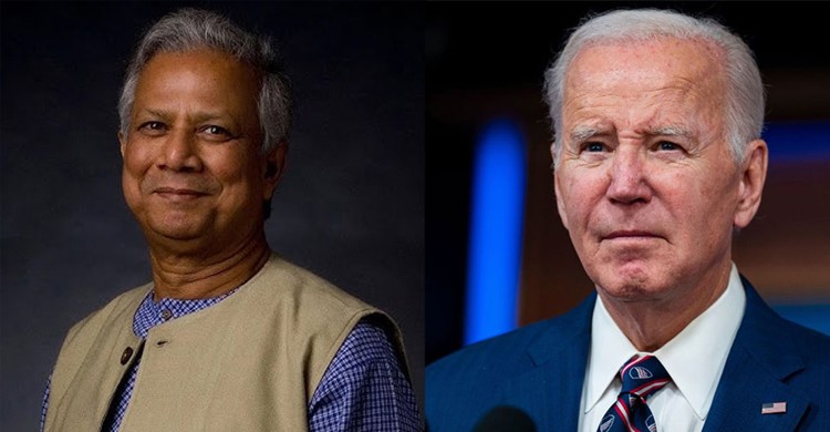 আজ ড. ইউনূসের সঙ্গে জো বাইডেনের বৈঠক