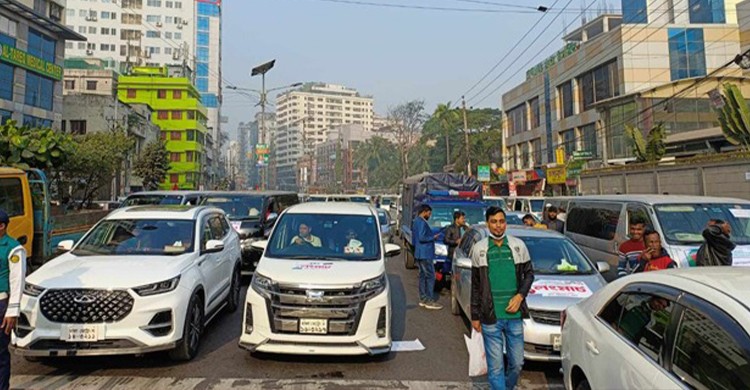 আগরতলা অভিমুখে বিএনপি'র তিন সংগঠনের লংমার্চ শুরু