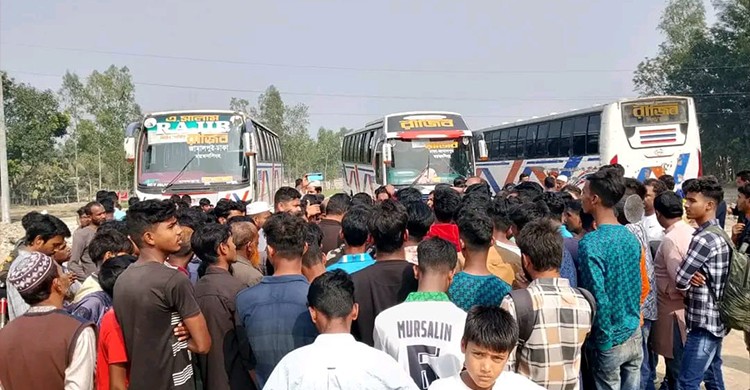 জামালপুরে রাজিব বাসের ধাক্কায় শিশুর মৃত্যু