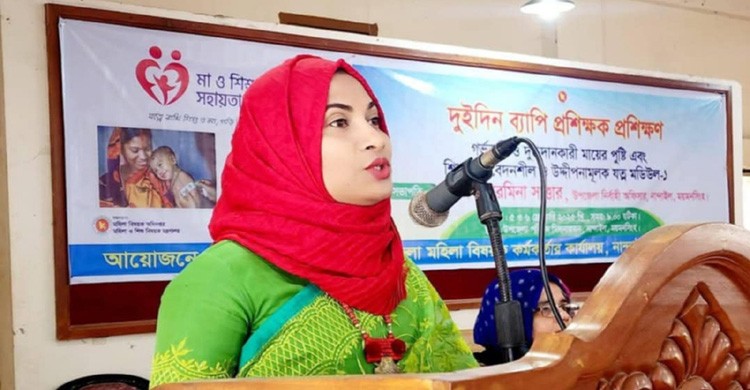 নান্দাইলের বিভিন্ন অনুষ্ঠানে ইউএনও সারমিনা সাত্তার