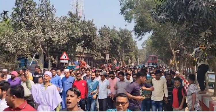 নান্দাইলে বিএনপির কমিটির বিরুদ্ধে বিক্ষোভ, আহত ১২