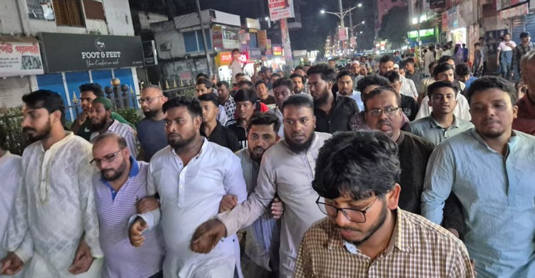 ২৪ ঘণ্টার মধ্যে অপরাধীদের গ্রেপ্তারের আলটিমেটাম সিলেট এনসিপির