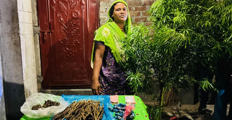 লালপুরে যৌথ বাহিনীর অভিযানে গাজাসহ ব্যবসায়ী আটক