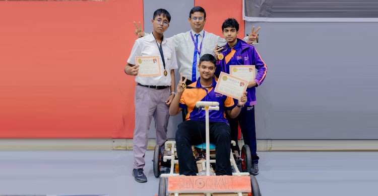 স্টেম ইনোভেশন লিগ ২০২৫ -এ প্রথম স্থান অর্জন করল গ্লেনরিচ সাতারকুল