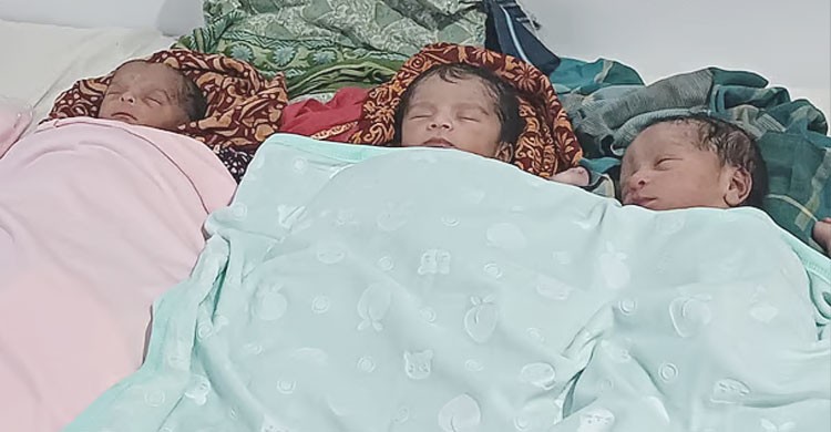 একসঙ্গে তিন কন্যার জন্ম দিলেন আলপনা, সুস্থ আছে সবাই