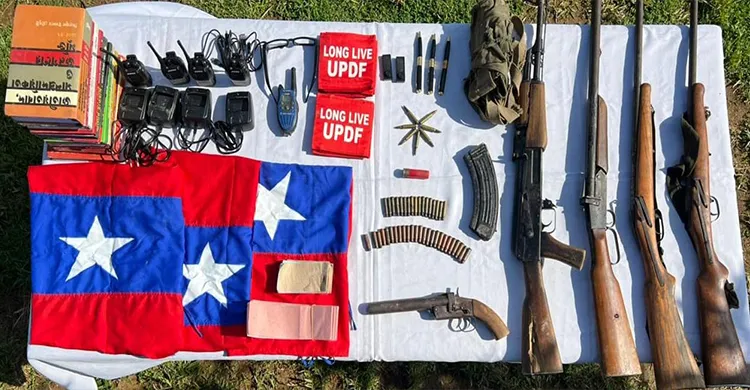 বাঘাইছড়িতে ইউপিডিএফ (মূল) সশস্ত্র গোষ্ঠীর বিরুদ্ধে সেনাবাহিনীর অভিযান