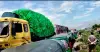 ঢাকা-সিলেট মহাসড়কের ২০ কিলোমিটারজুড়ে তীব্র যানজট