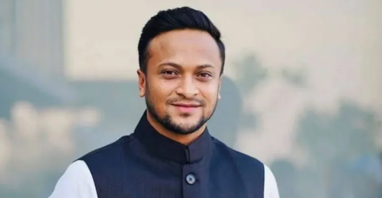 বঙ্গবন্ধুর শাহাদাত বার্ষিকীতে সাকিব আল হাসানের শ্রদ্ধা