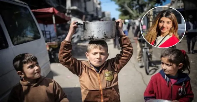 'গাজার শিশুরা মরতে চায়, যেন স্বর্গে গিয়ে তারা খাবার পায়'