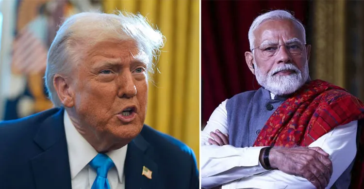 মোদি ভয়ংকর, ভারত-পাকিস্তান সংঘাত আমার ফোনেই থেমেছিল: ট্রাম্প