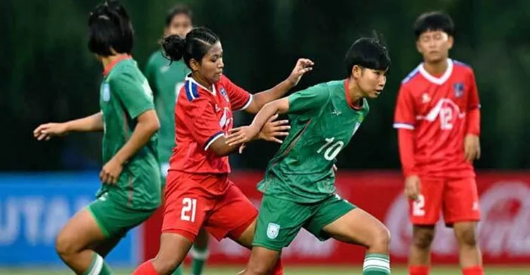 প্রীতির হ্যাটট্রিকে বাংলাদেশ আবারও হারাল নেপালকে