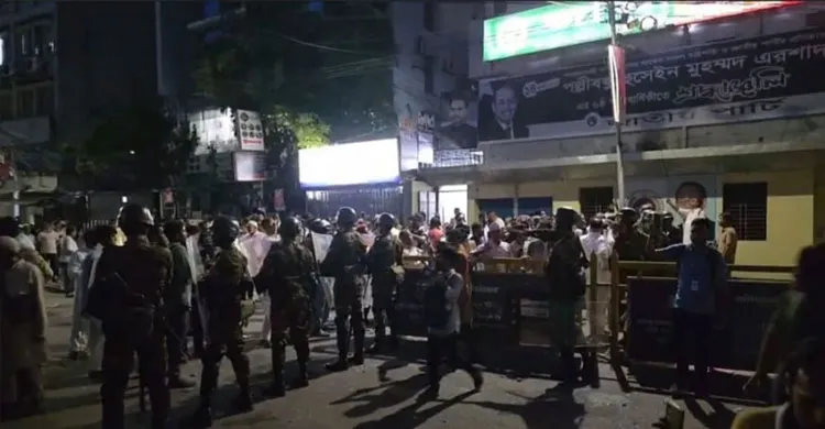 জাতীয় পার্টি ও গণঅধিকার পরিষদের সংঘর্ষ, সেনা মোতায়েন