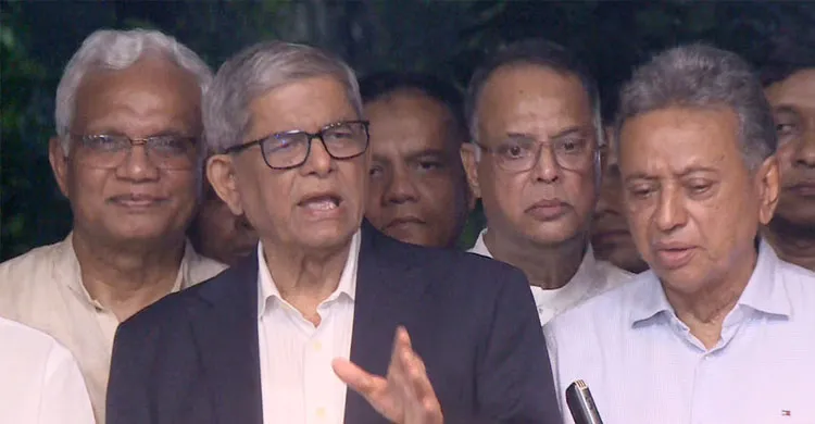 পূর্বঘোষিত সময়েই নির্বাচন অনুষ্ঠিত হবে: মির্জা ফখরুল