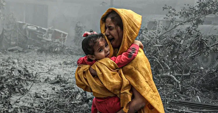 গাজায় গর্ভবতী নারী-শিশুসহ ৫৯ জন নিহত, ক্ষুধায় বাড়ছে মৃত্যুর মিছিল