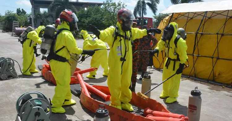 রাসায়নিক দুর্যোগ মোকাবিলায় সশস্ত্র বাহিনীর যৌথ অনুশীলন সমাপ্ত