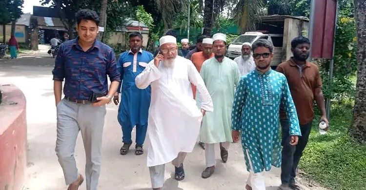 নিকলী হাসপাতাল পরিদর্শনের পর সন্তুষ্টি প্রকাশ জেলা জামায়াতের আমীরের