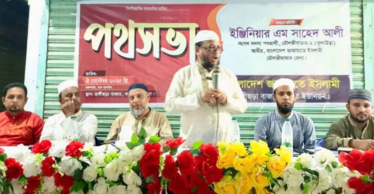 জামায়াত ক্ষমতায় গেলে যুবকদের জনসম্পদে পরিণত করবো: আমির সায়েদ আলী