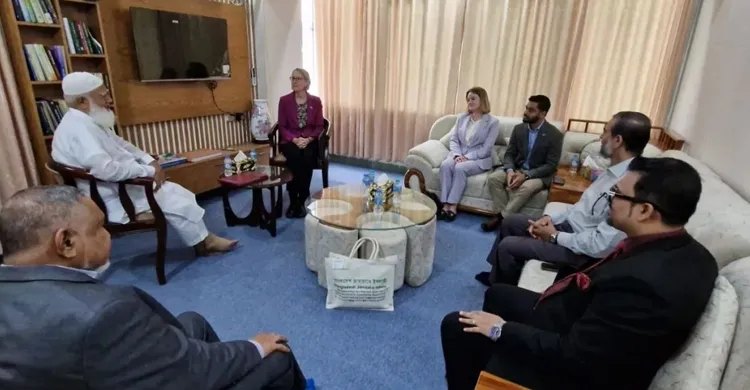 ব্রিটিশ হাইকমিশনার সারাহ কুকের সঙ্গে জামায়াত আমিরের সাক্ষাৎ