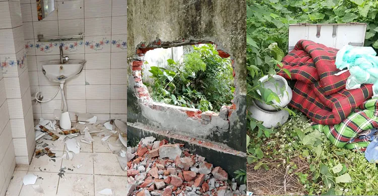 চাঁদার দাবিতে আশুলিয়ায় প্রবাসীর বাড়িতে বিএনপির নামধারী সন্ত্রাসী দুলালের হামলা, লুটপাট