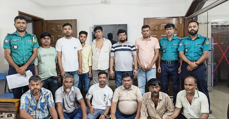 ঝটিকা মিছিলের প্রস্তুতিকালে নিষিদ্ধ আ.লীগের ১২ নেতাকর্মী গ্রেফতার