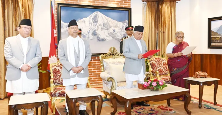 নেপালের প্রথম নারী প্রধানমন্ত্রী হিসেবে শপথ নিলেন সুশীলা কার্কি