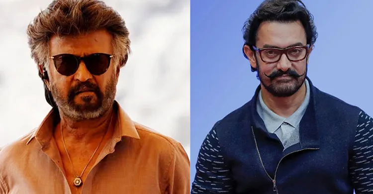 রজনীকান্তের সিনেমায় আমিরের অভিনয় নিয়ে বিতর্ক