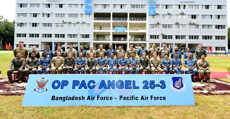 বাংলাদেশ-যুক্তরাষ্ট্র যৌথ মহড়া ‘অপারেশন প্যাসিফিক এঞ্জেল ২৫-৩’ উদ্বোধন