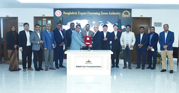 বেপজা অর্থনৈতিক অঞ্চলে প্রথমবারের মতো এয়ারপ্লেন অ্যামেনিটি ব্যাগ ও কিট শিল্পে বিনিয়োগ