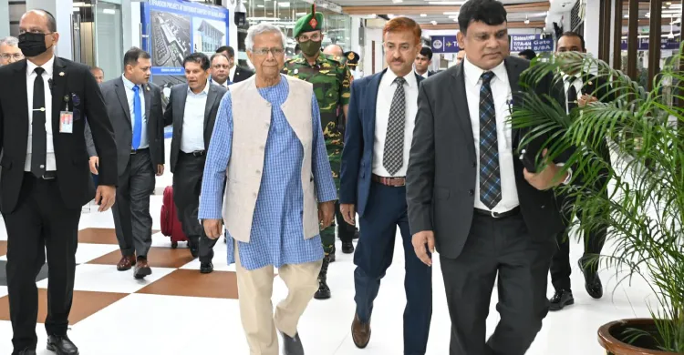 নিউইয়র্কের পথে প্রধান উপদেষ্টা ড. মুহাম্মদ ইউনূস