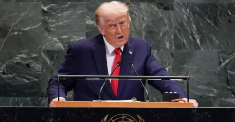 জাতিসংঘে ট্রাম্পের অভিযোগ: রাশিয়া-ইউক্রেন যুদ্ধে ‘অর্থদাতা’ ভারত ও চীন
