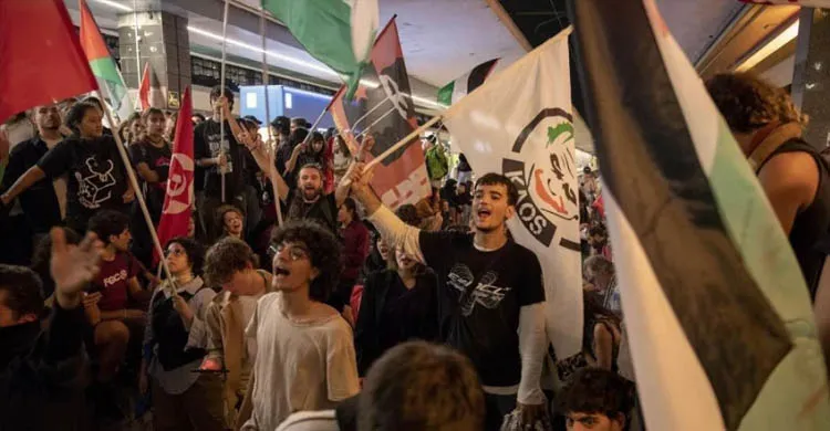 গাজাগামী ফ্লোটিলা আটক, ইতালিসহ ইউরোপে বিক্ষোভ