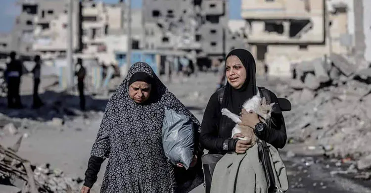 গাজায় ইসরায়েলি হামলায় একদিনে আরও ৬৫ নিহত