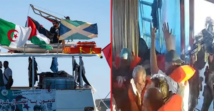 গ্লোবাল সুমুদ ফ্লোটিলার ৩৯ নৌযান আটক