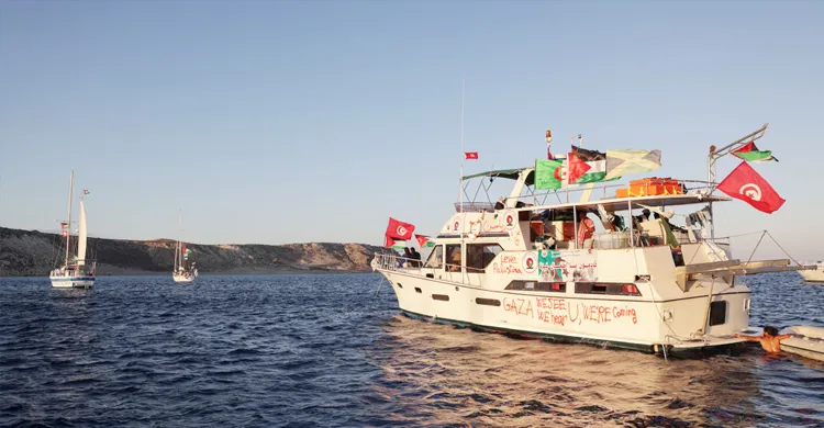 গাজায় পৌঁছানোর আগেই ফ্লোটিলার যাত্রা শেষ: ইসরায়েল