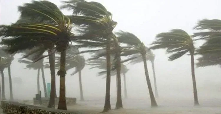 রাতের মধ্যে ২০ অঞ্চলে ৬০ কি.মি. বেগে ঝড়ের সতর্কতা